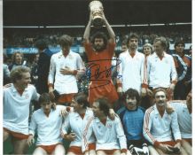 Paul Breitner Bayern Signed 12 x 8 inch football photo. Good Condition. All signed pieces come