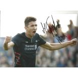 Marko Grujic Liverpool Signed 10 x 8 inch football photo. Good Condition. All signed pieces come