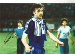 John Wark Ipswich City Signed 12 x 8 inch football photo. Good Condition. All signed pieces come
