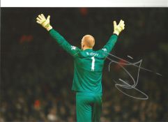 John Ruddy Norwich City Signed 10 x 8 inch football photo. Good Condition. All signed pieces come