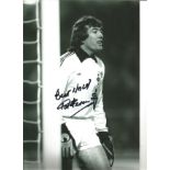 Pat Jennings Northern Ireland Signed 12 x 8 inch football photo. Good Condition. All signed pieces