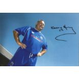 Barry Fry teams Signed 12 x 8 inch football colour photo. Good Condition. All signed pieces come