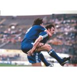 John Wark Ipswich City Signed 12 x 8 inch football photo. Good Condition. All signed pieces come