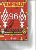 Dejan Lovren Prog Liverpool Signed 10 x 8 inch football photo. Good Condition. All signed pieces