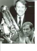 Football Howard Kendall 10x8 Signed B/W Montage Photo Pictured During His Time As Manager Of Everton