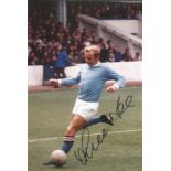 Football Francis Lee 10x8 signed colour photo pictured in action for Manchester City. Good