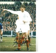 Norman Hunter Leeds United Signed 12 x 8 inch football photo. Good Condition. All signed pieces come