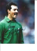 Football Bruce Grobbelaar 10x8 Signed Colour Photo Pictured While Playing For Liverpool. Good