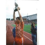 Marco Van Basten Holland Signed 12 x 8 inch football photo. Good Condition. All signed pieces come