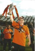Craig Conway Cup Final Dundee Signed 10 x 8 inch football photo. Good Condition. All signed pieces
