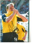 Kevin Davies Bolton Signed 12 x 8 inch football photo. Good Condition. All signed pieces come with a