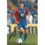 Martin Kelly Crystal Palace Signed 12 x 8 inch football photo. Good Condition. All signed pieces