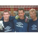 Tim Flowers England 12 x 8 signed football photo. Good Condition. All signed pieces come with a