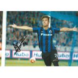 Dion Cools Brugge signed 12 x 8 colour football photo. Good Condition. All signed pieces come with a