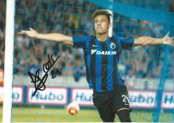 Dion Cools Brugge signed 12 x 8 colour football photo. Good Condition. All signed pieces come with a