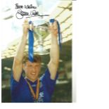 Steve Walsh Leicester City Signed 12 x 8 inch football photo. Good Condition. All signed pieces come