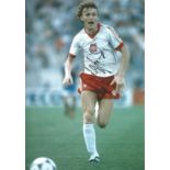 Zbigniew Boniek Poland Signed 12 x 8 inch football photo. Good Condition. All signed pieces come