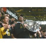 Jurgen Klopp Dortmund Signed 10 x 8 inch football photo. Good Condition. All signed pieces come with