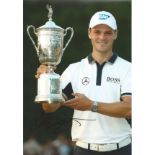 Martin Kaymer Signed 10 x 8 inch golf photo. Good Condition. All signed pieces come with a