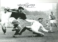 Harry Gregg Man United Signed 10 x 8 inch football photo. Good Condition. All signed pieces come