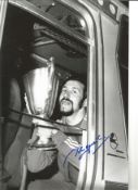 John Greig Rangers Signed 12 x 8 inch football photo. Good Condition. All signed pieces come with
