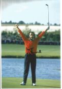 Sam Torrance Signed 10 x 8 inch golf photo. Good Condition. All signed pieces come with a