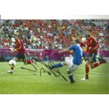 Di Natale Italy Signed 12 x 8 inch football photo. Good Condition. All signed pieces come with a