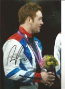 Danny Purvis Gymnastics Signed 10 x 8 inch sport photo. Good Condition. All signed pieces come