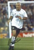 Fabrizio Ravanelli Derby County Signed 10 x 8 inch football photo. Good Condition. All signed pieces