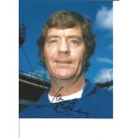 Football Lawrie McMenemy 10x8 Signed Colour Photo Pictured While Manager Of Southampton. Good