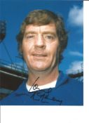 Football Lawrie McMenemy 10x8 Signed Colour Photo Pictured While Manager Of Southampton. Good