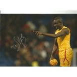 Mamadou Sakho Liverpool Signed 12 x 8 inch football photo. Good Condition. All signed pieces come