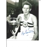 Roger Bannister Signed Photograph Team GB 1950 10 X 8. Good Condition. All signed pieces come with a