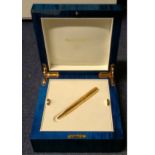 Waterman Exception Precious Metals Solid 18K Gold Ballpoint Pen in original 9 x 9 inch box with full