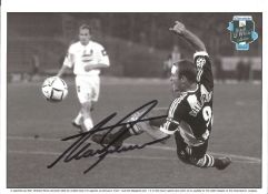 Alan Shearer Signed Black & White Collection Photo 12 X 8. Good Condition. All signed pieces come