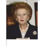 Margaret Thatcher Signed 10 X 8 Photograph. Good Condition. All signed pieces come with a