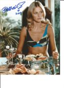 Britt Ekland signed James Bond 10 X 8 Photo 2010. Good Condition. All signed pieces come with a