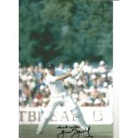 Cricket legend Geoff Boycott signed 12 x 8 inch colour batting action photo. Good Condition. All