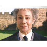 Harry Potter Signed Zoe Wanamaker Rolanda Hooch 12 X 8. Good Condition. All signed pieces come