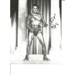 Kirk Douglas Signed Spartacus 10 X 8 Photograph. Good Condition. All signed pieces come with a