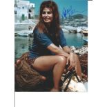 Sophia Loren Signed 10 X 8 Photograph. Good Condition. All signed pieces come with a Certificate