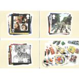 The Beatles 11 PHQ 2007 cards each with stamps and special postmarks to reverse. UNSIGNED. Good