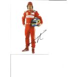 Fernando Alonso Ferrari Formula One F1 Signed Scuderia Ferrari Official Photo. Good Condition. All