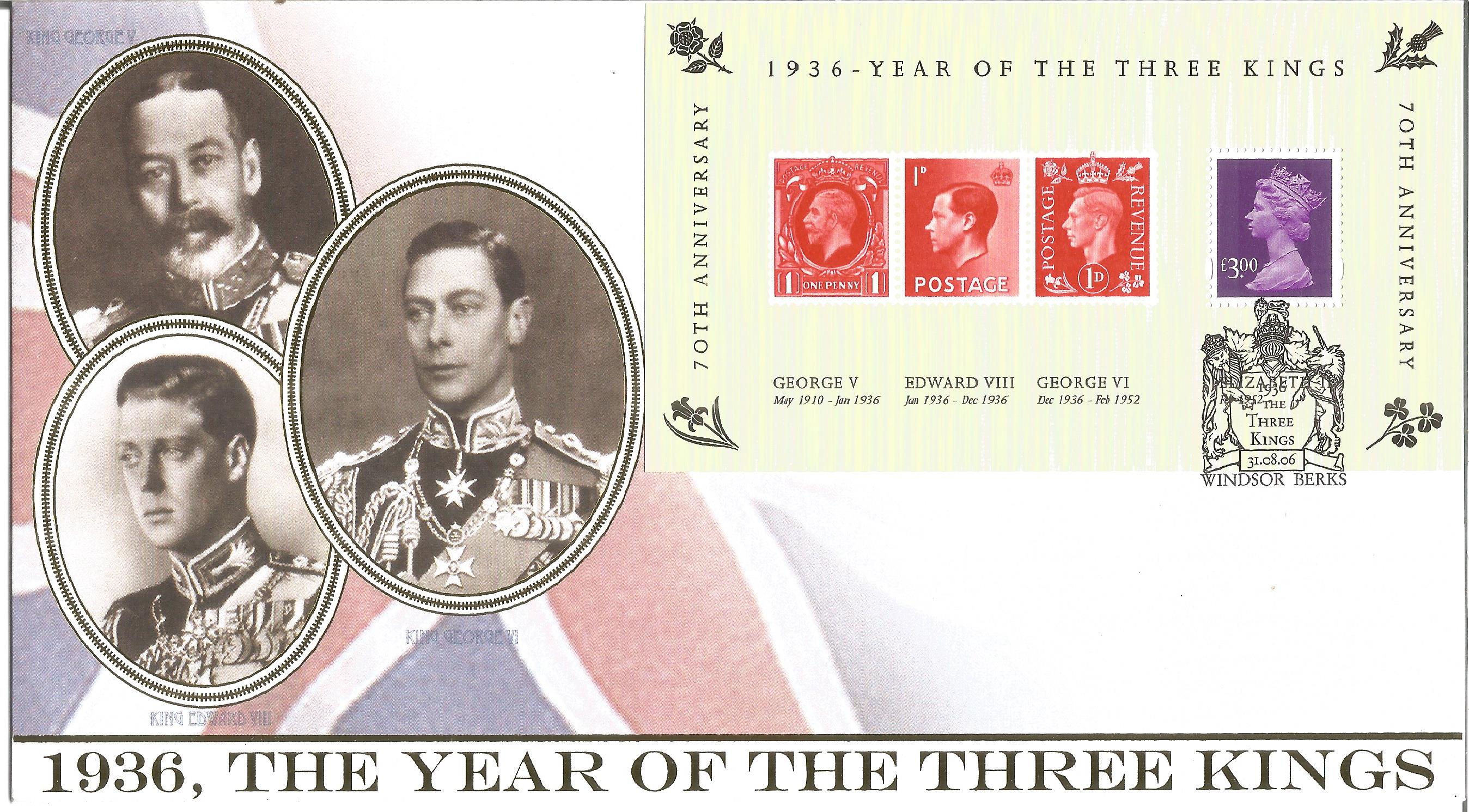 1936 The Year of the Three Kings unsigned Internetstamps official FDC series 2 cover No 41. Date