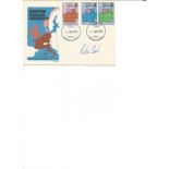 Robin Cook 1973 EEC Philart Cover. Signed cover FDC. Good Condition. All signed pieces come with a