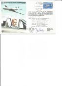 John Cunningham 1979 RAF TP8C depicts Cunningham. Signed cover FDC. Good Condition. All signed