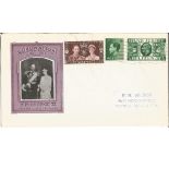 H. M. George VI Her Majesty The Queen Coronation 1937 unsigned FDC. Good Condition. We combine