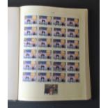 GB stamp collection in SG simplex album. Mainly used 1986 1990. Mostly comms. Some duplication 30+