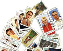 Cigarette card collection. Includes 1934 Radio celebrities 43 cards, 1939 Association footballers 26