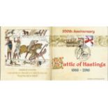 Battle of Hastings 950th Anniversary 1066 - 2016 unsigned A G Bradbury FDC. Date stamp 14th